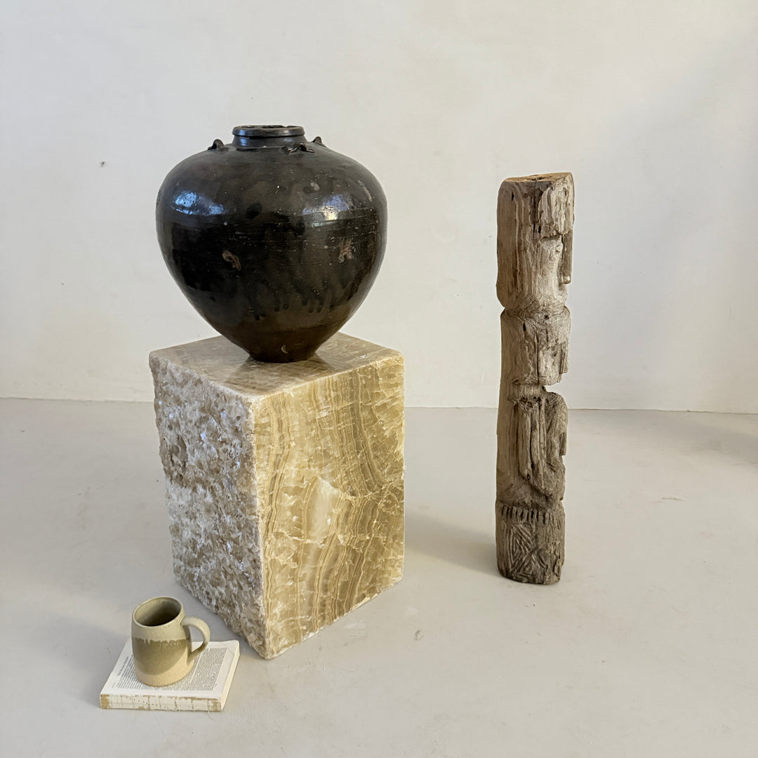 Extra Large Antique Wooden Sumba Statues