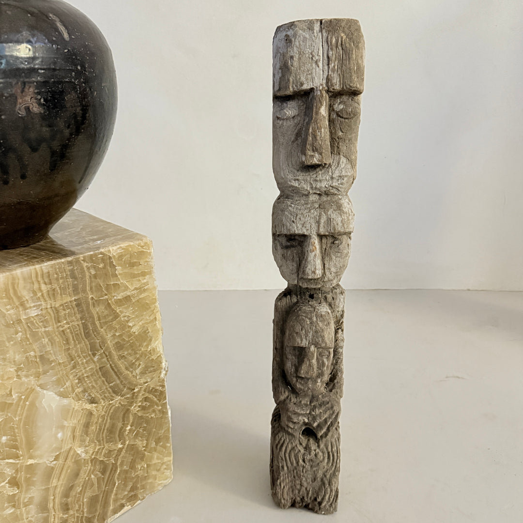 Extra Large Antique Wooden Sumba Statues