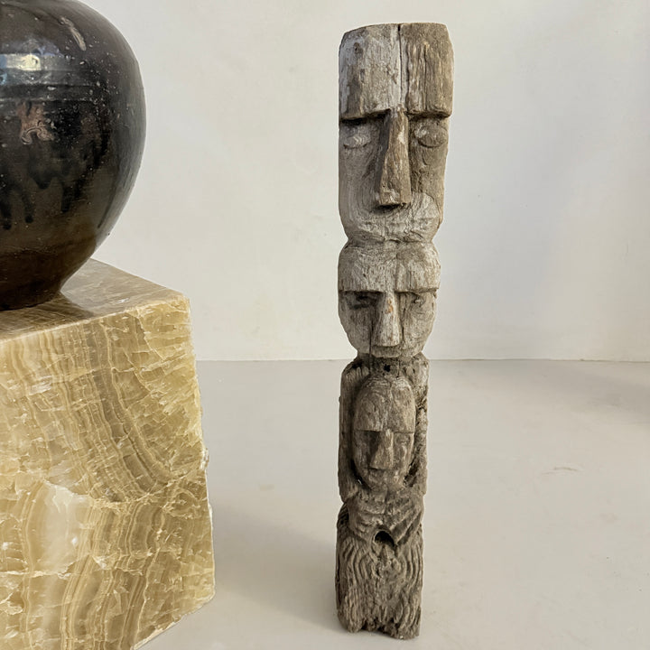 Extra Large Antique Wooden Sumba Statues