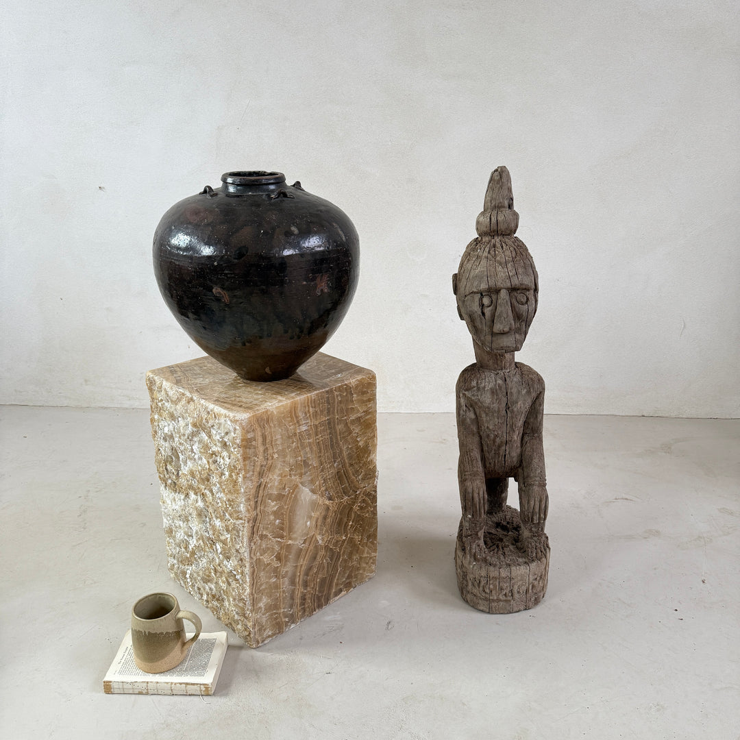 Extra Large Antique Wooden Sumba Statues