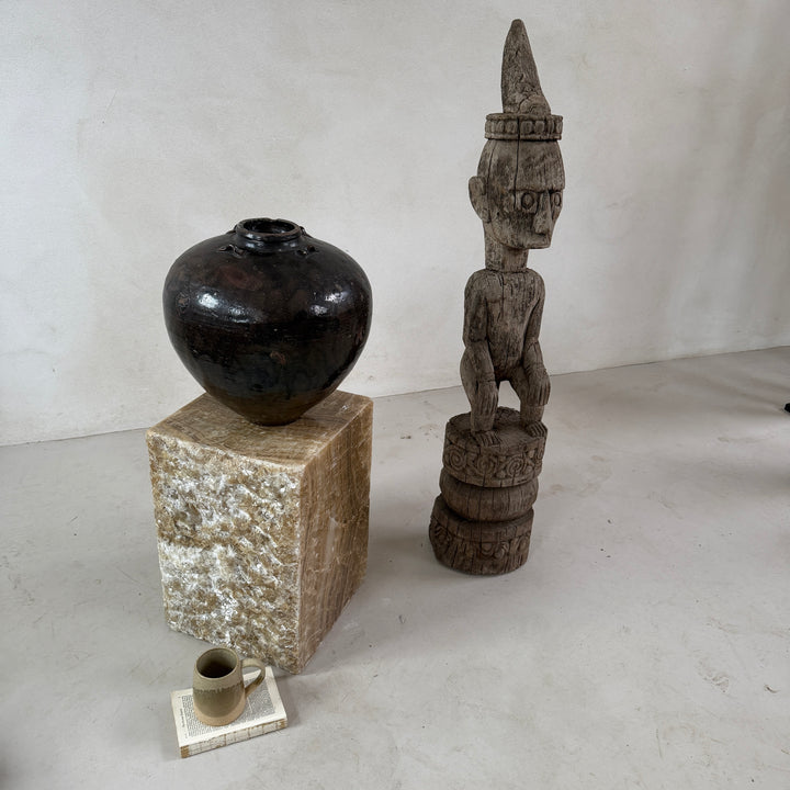 Extra Large Antique Wooden Sumba Statues