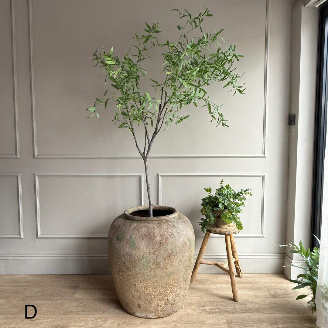 Extra Large Jade Antique Urn 