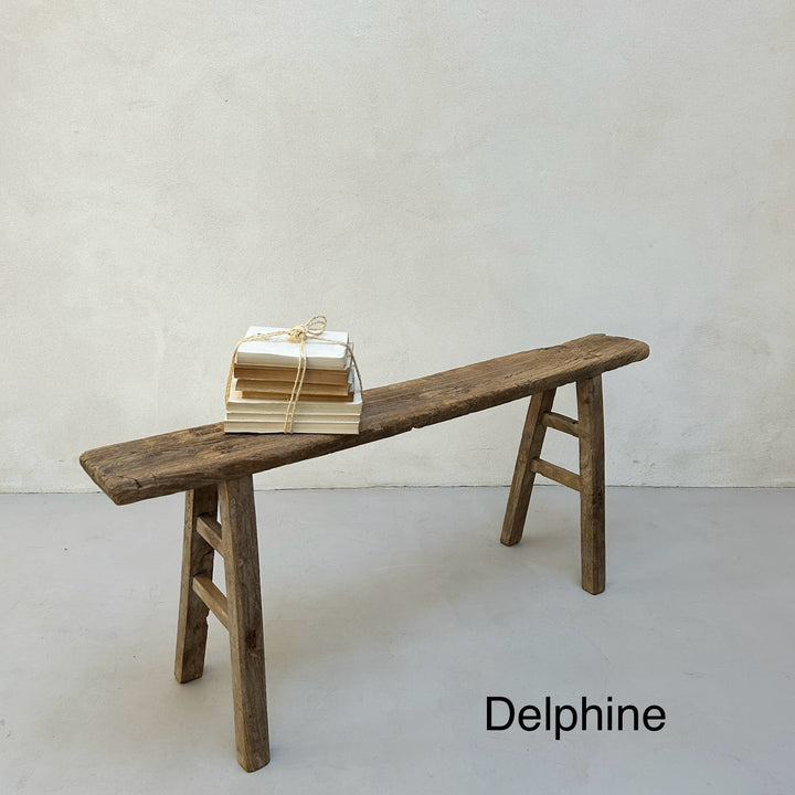 Extra Long Rustic Antique Bench | 122 to 150cm long