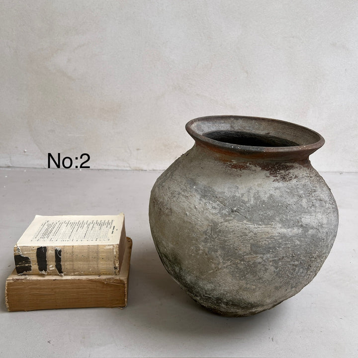 Extra Small Antique Java Pots No:2