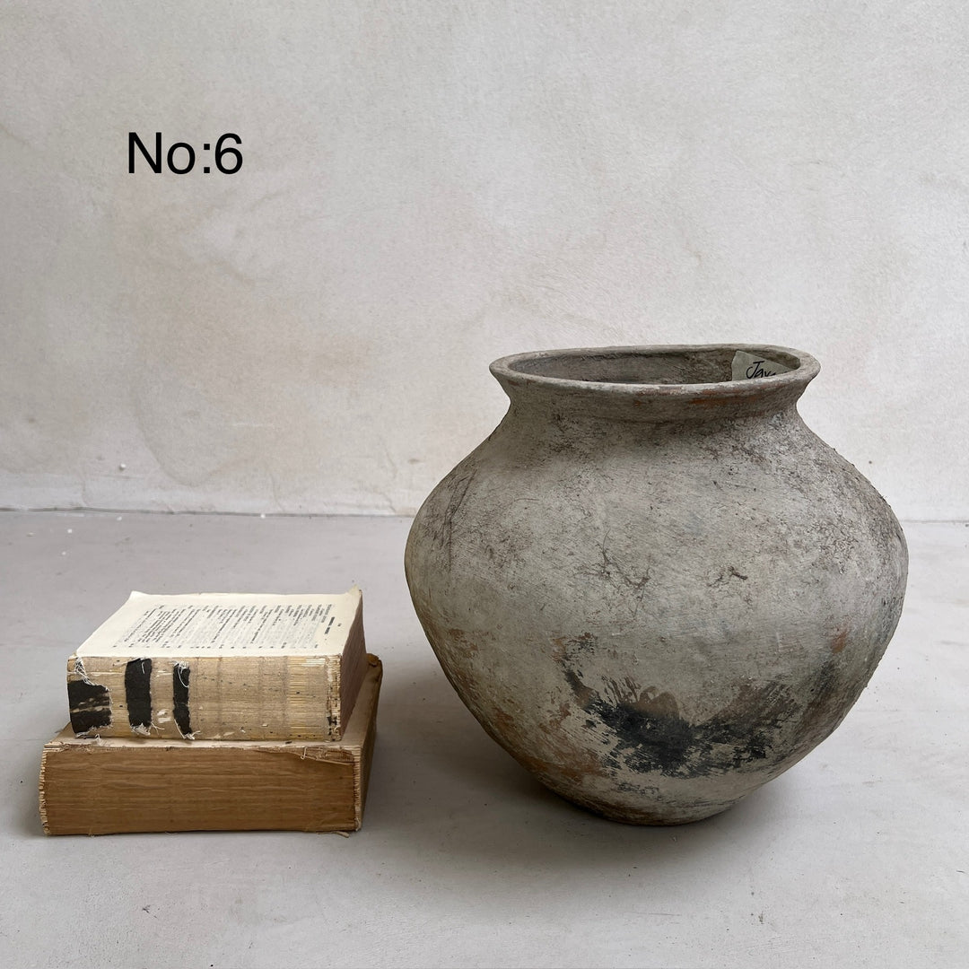 Extra Small Antique Java Pots No:6