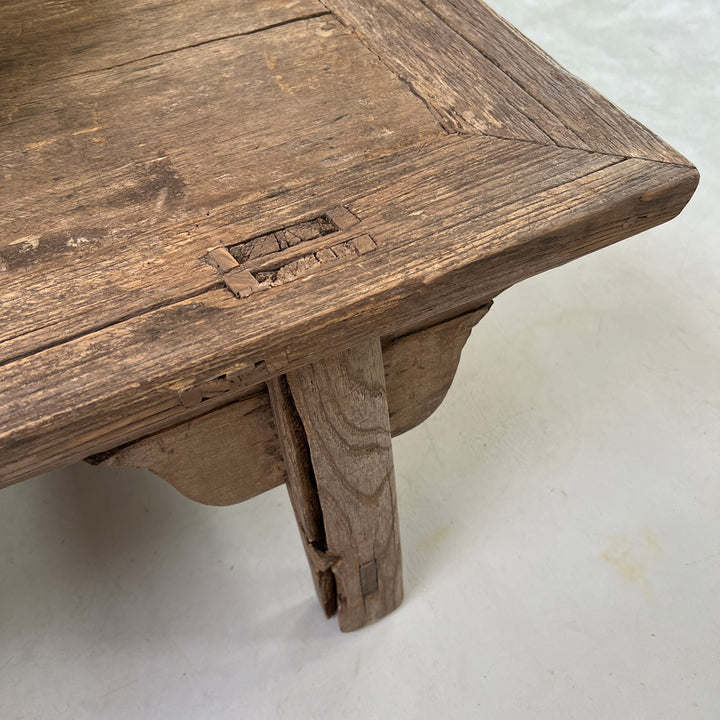 Extra large antique dark wood coffee table | Darcey 3 
