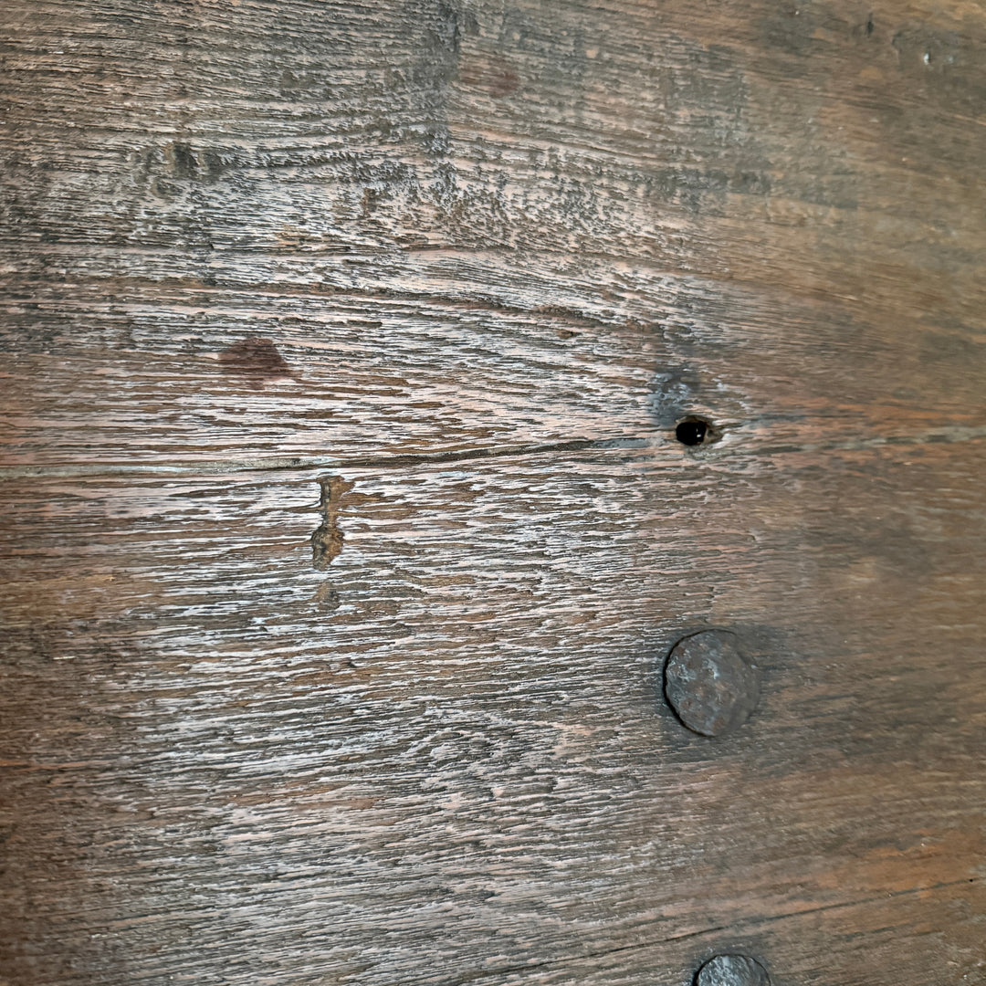 Extra large dark antique door coffee table Orlando