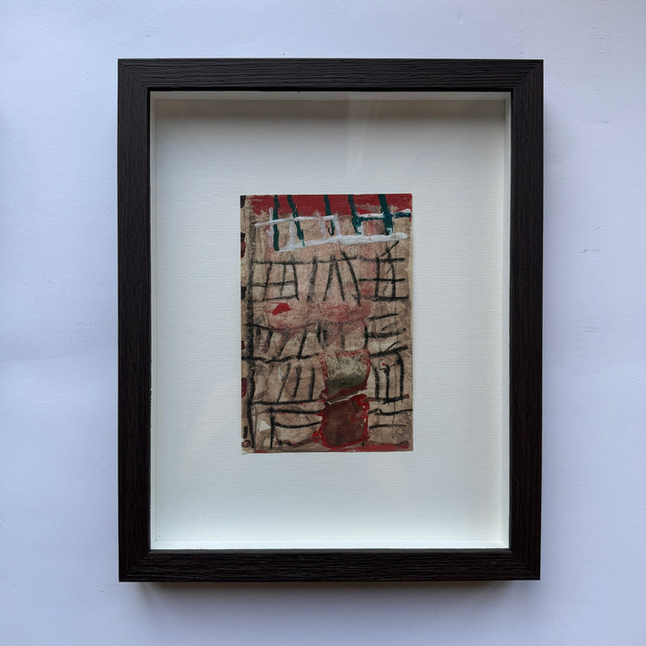 Framed Abstract Art | Doreen Heaton Artist | 34x27cm