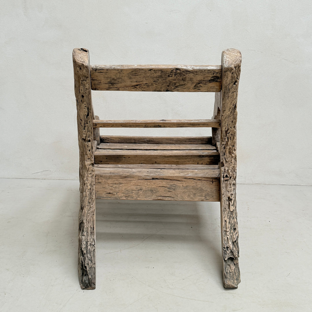Antique Primitive Armchair Bjorn