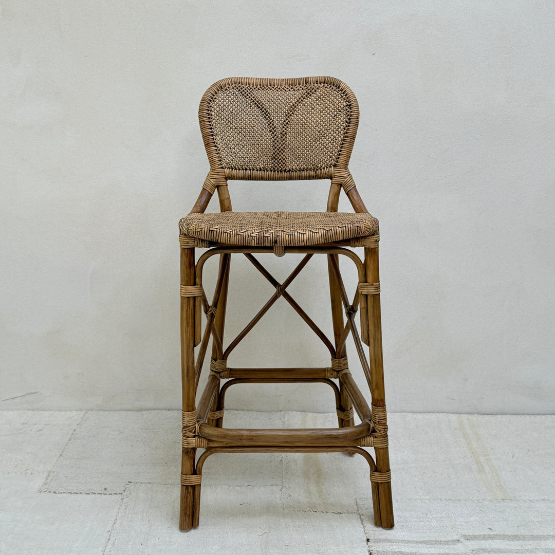 Rattan Bar Stool | Amelie