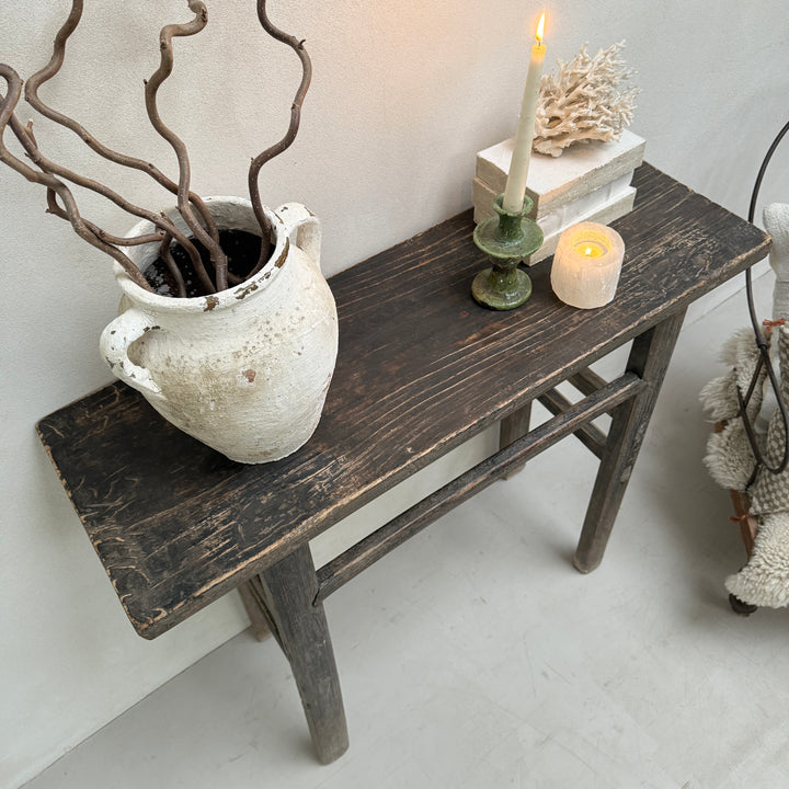 Small Black Antique Console Table | Bowbrook