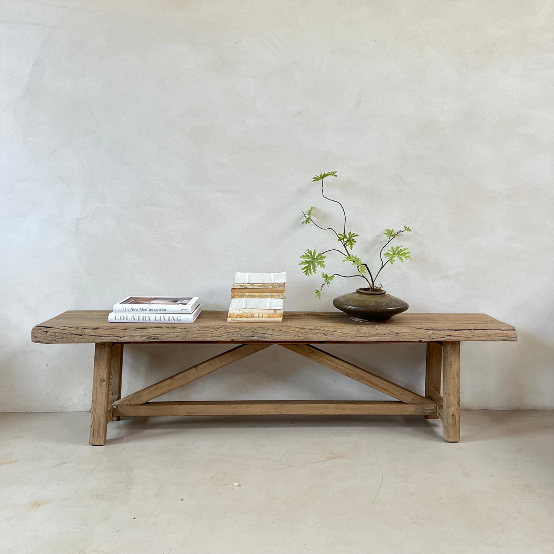 Unique Elm Hall Bench | Brooks