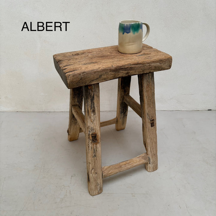 Antique Small Side Table | Large Stool (select from photo)