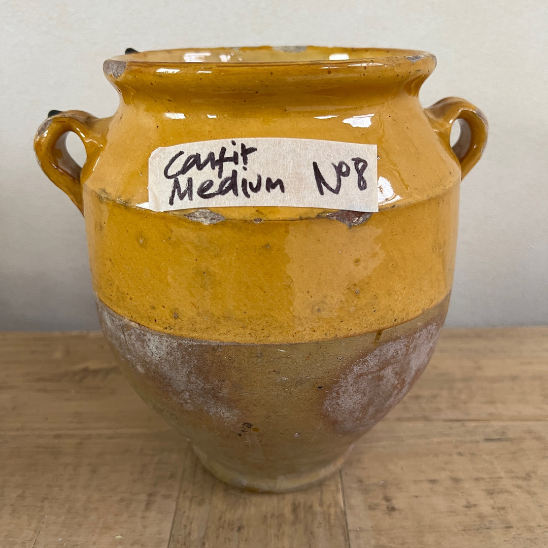 Antique French Confit Pot | Medium