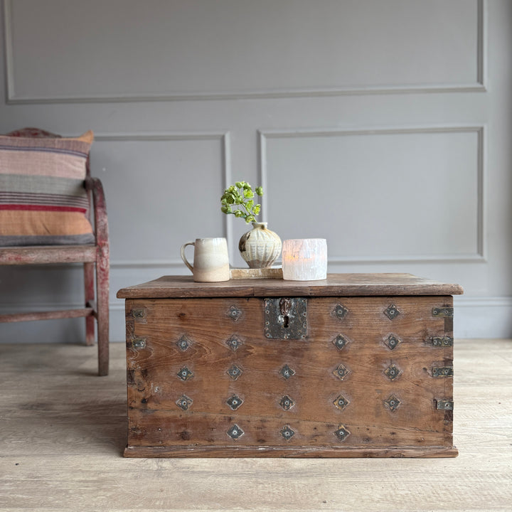 Small Antique Blanket Box | Hetty