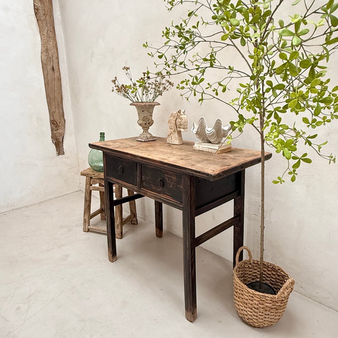 Antique Black Console Table | Blenheim