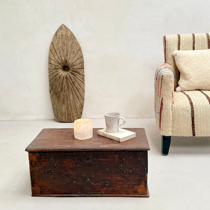 Small Antique Blanket Box | Violet