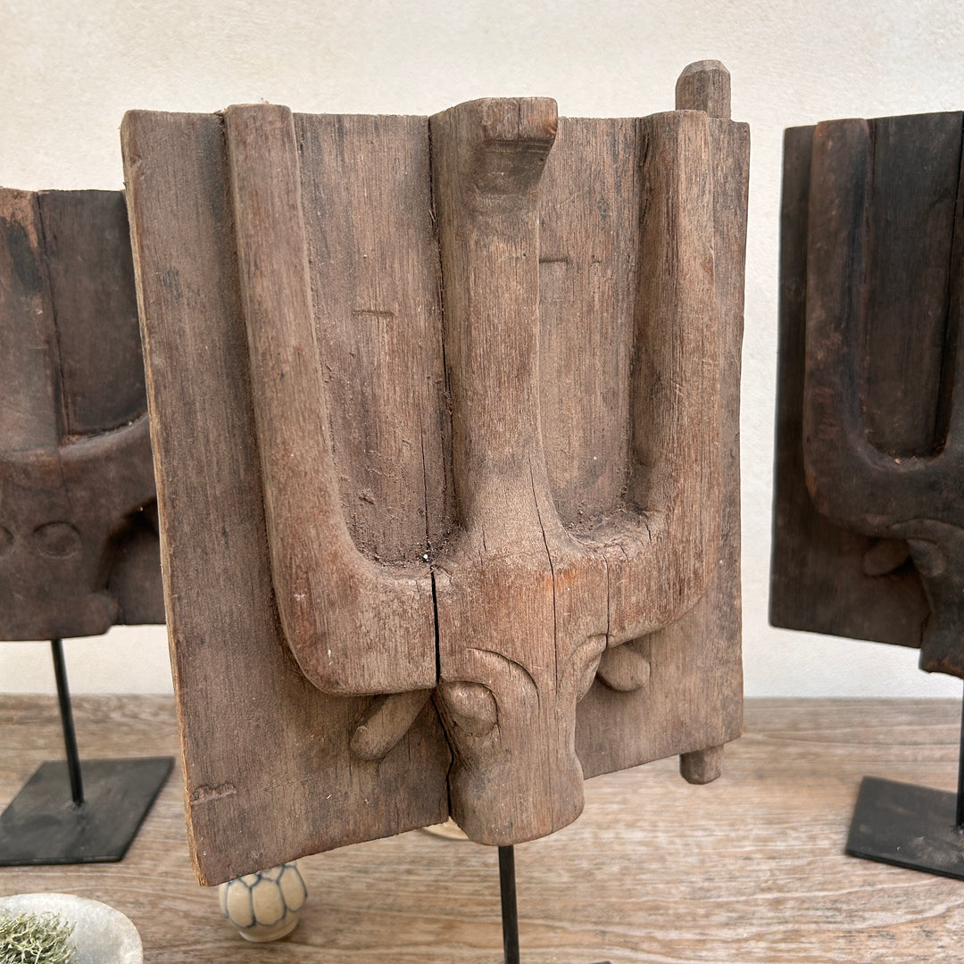 Small Antique Sumba Handcarved Panel | Budi