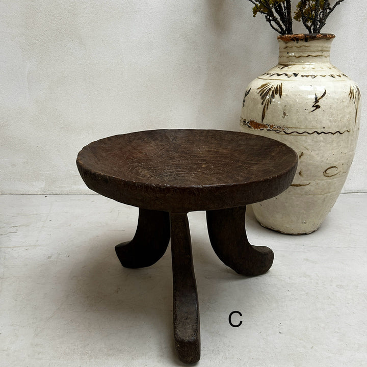 Antique African Stool Oromo