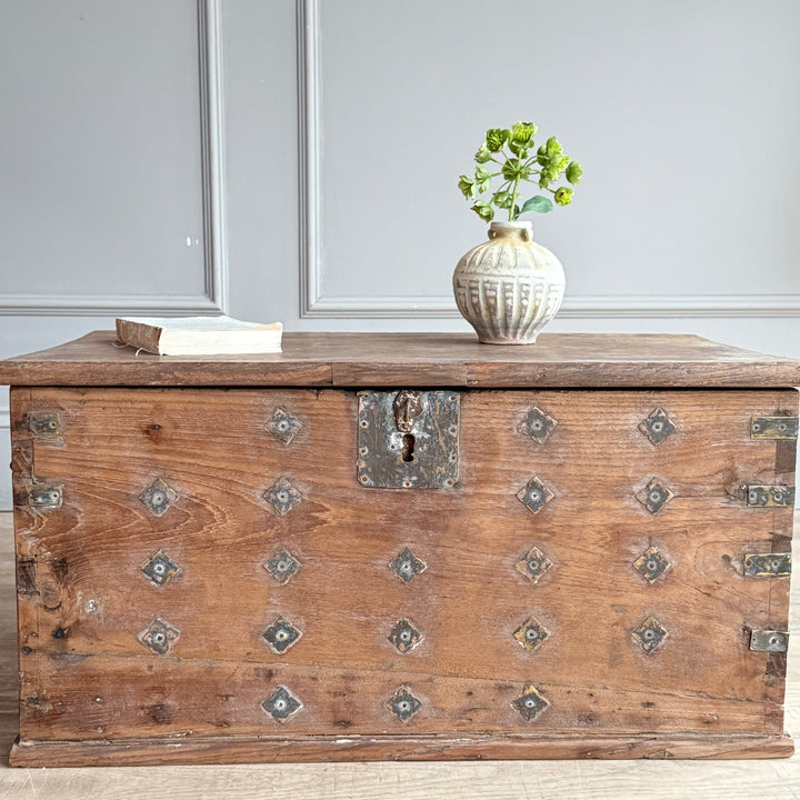Small Antique Blanket Box | Hetty