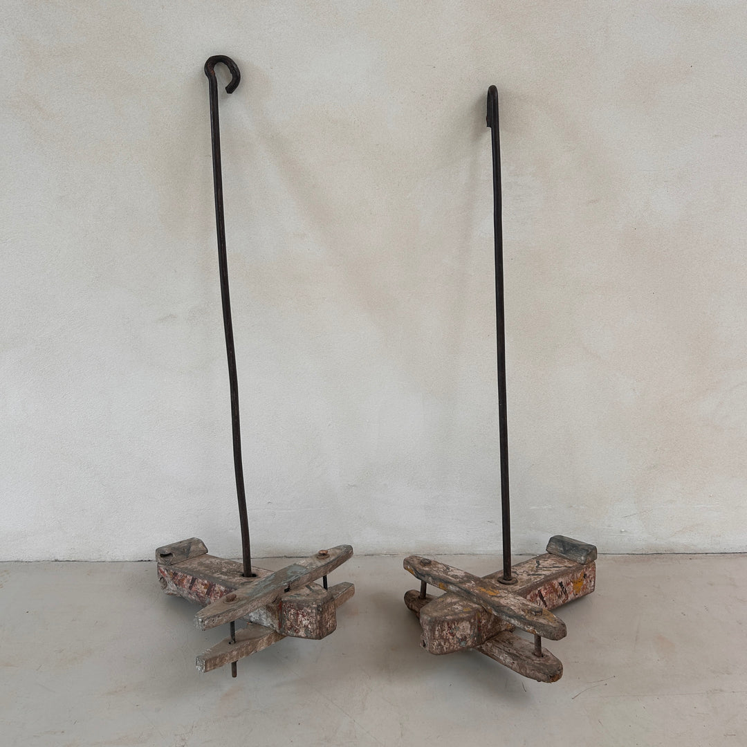 Vintage Primitive Hanging Aeroplane