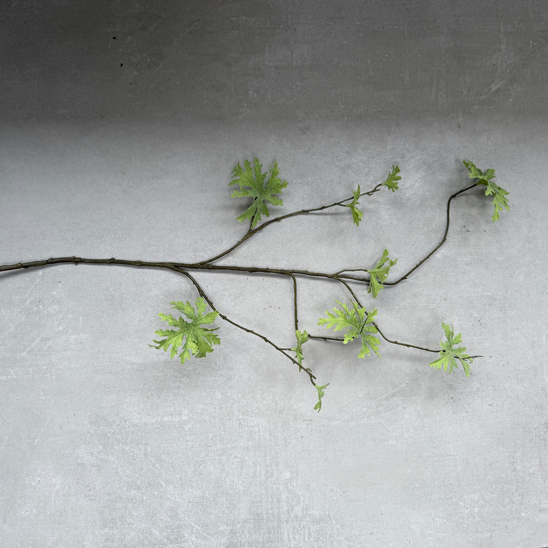 Faux Geranium Pelargonium spray 117cm