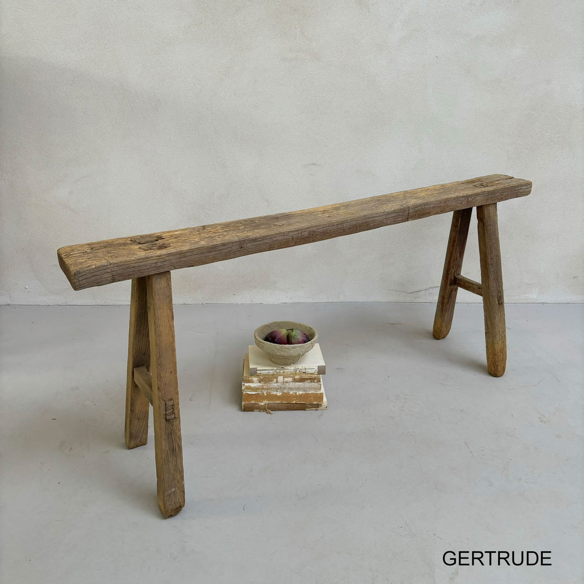 Antique Rustic Wooden Bench – Home Barn