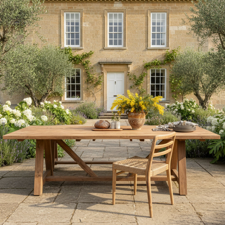 Garden Dining Table 240cm | Bruton