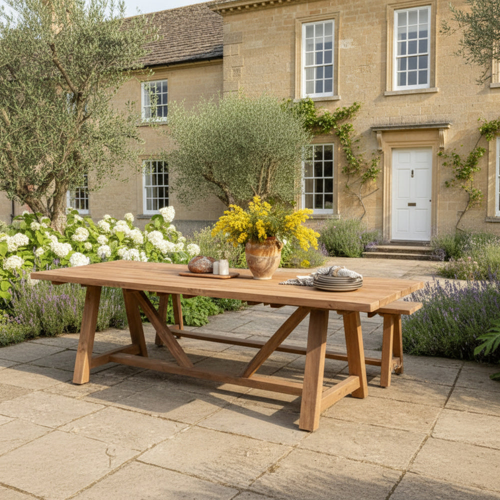 Garden Dining Table 240cm | Bruton 