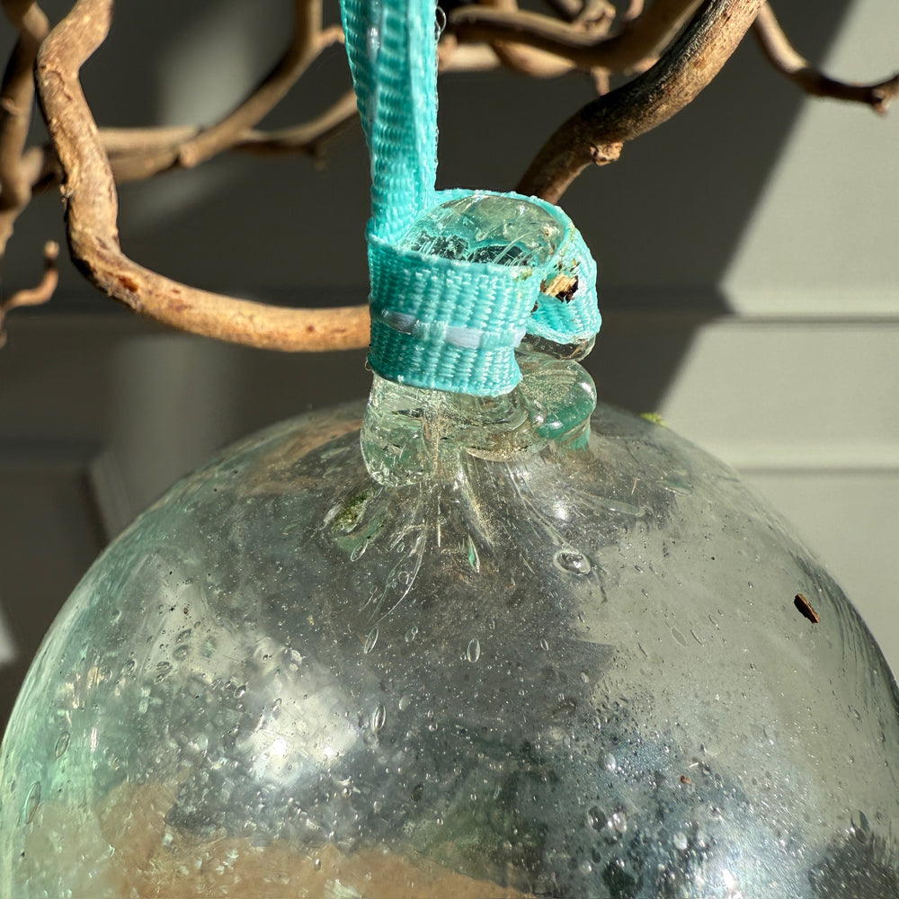 Hand Blown Glass Bauble | Clear