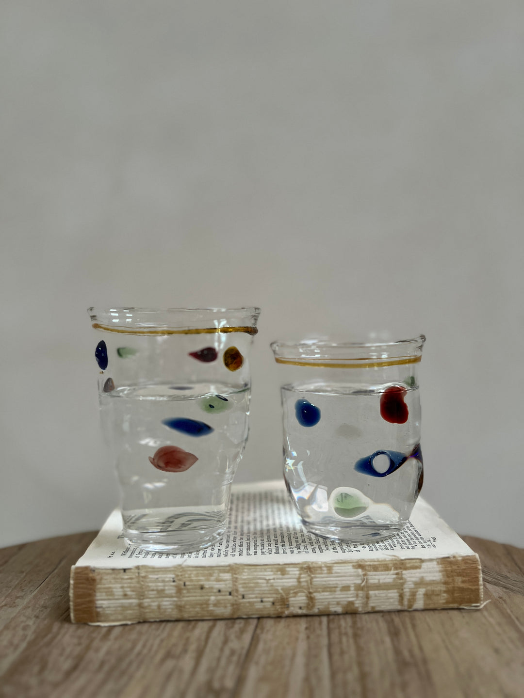 Hand Blown Glass Dots Large