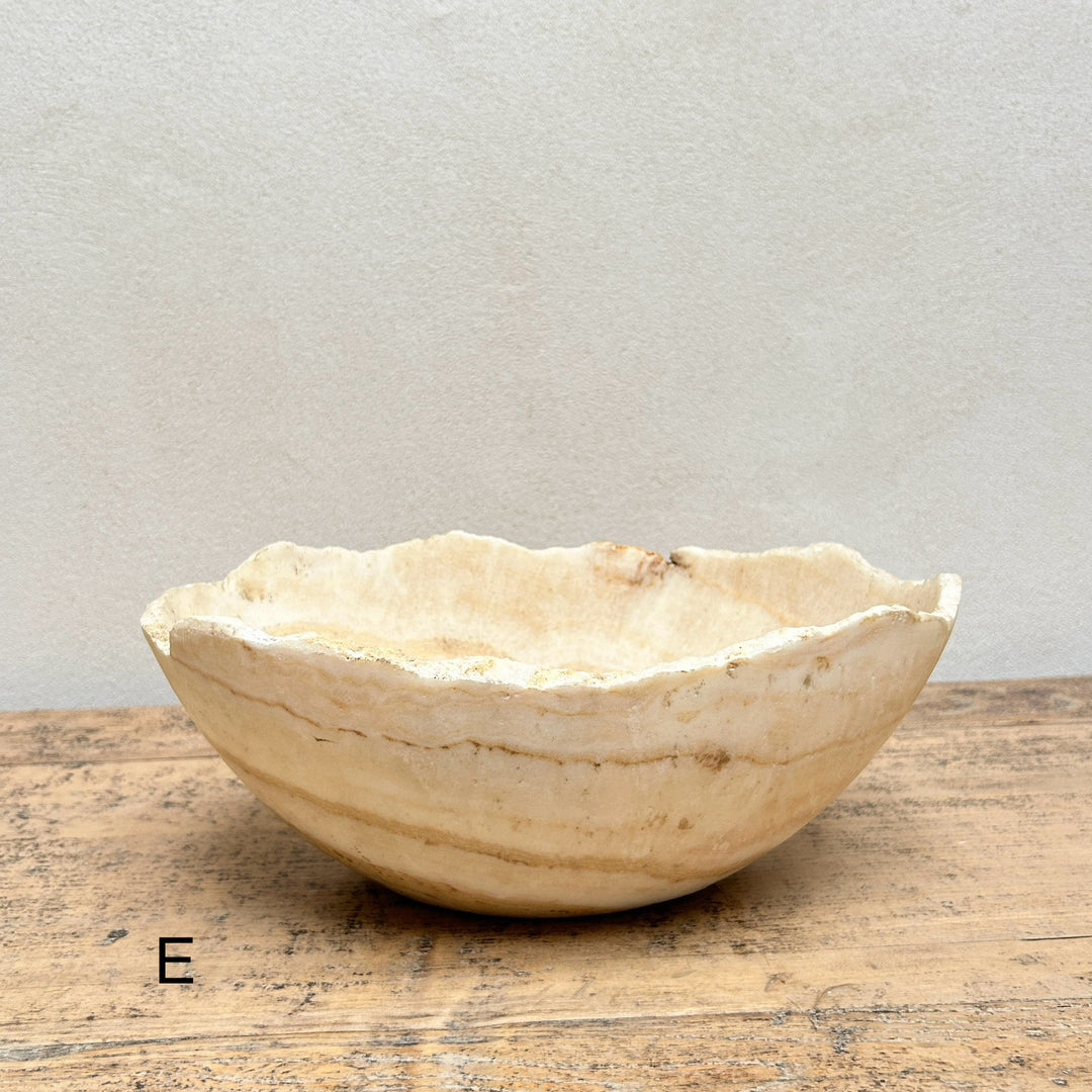 Hand Carved Marble Decorative Bowls