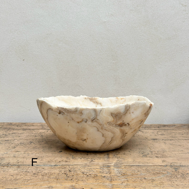 Hand Carved Marble Decorative Bowls