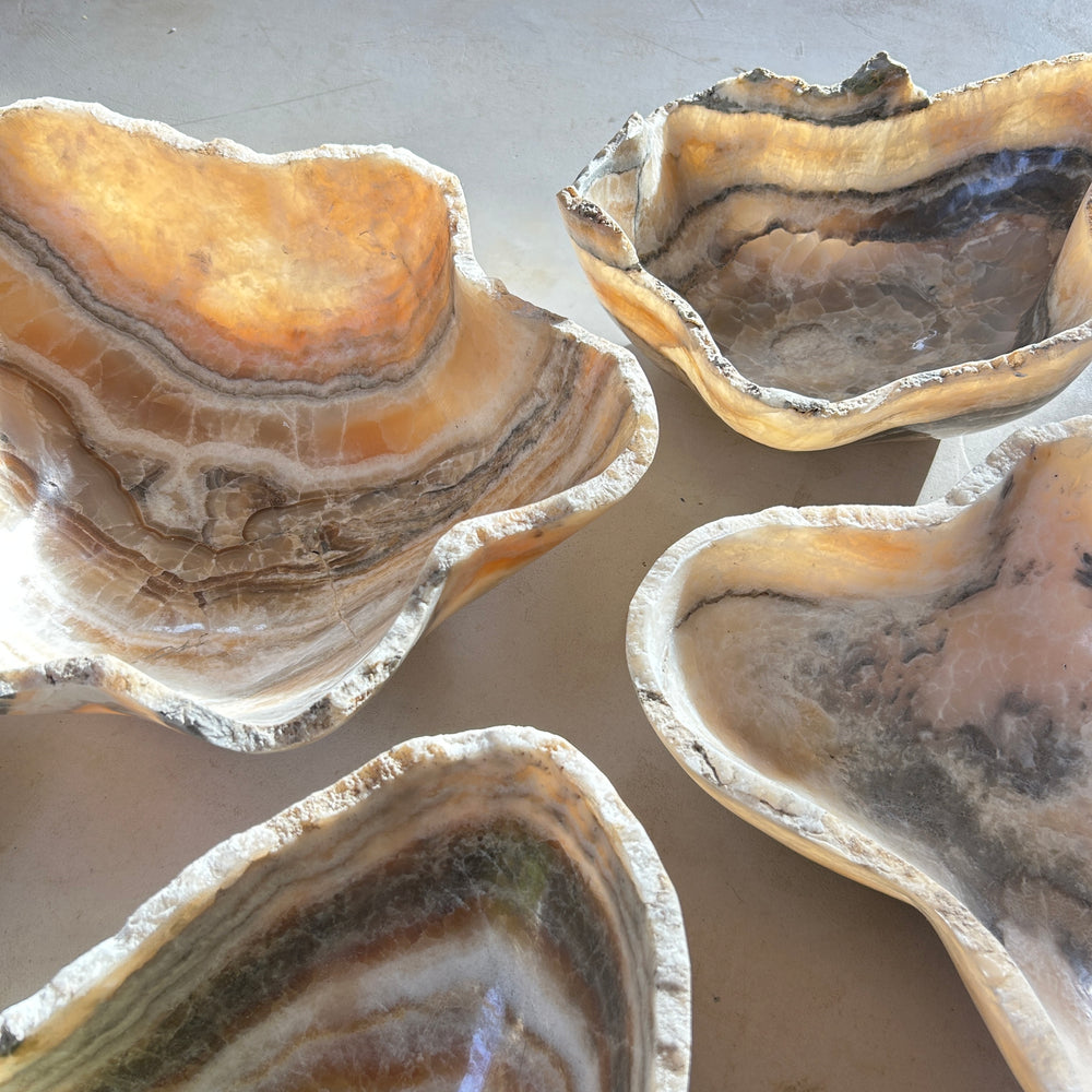 Hand Carved Marble decorative bowls