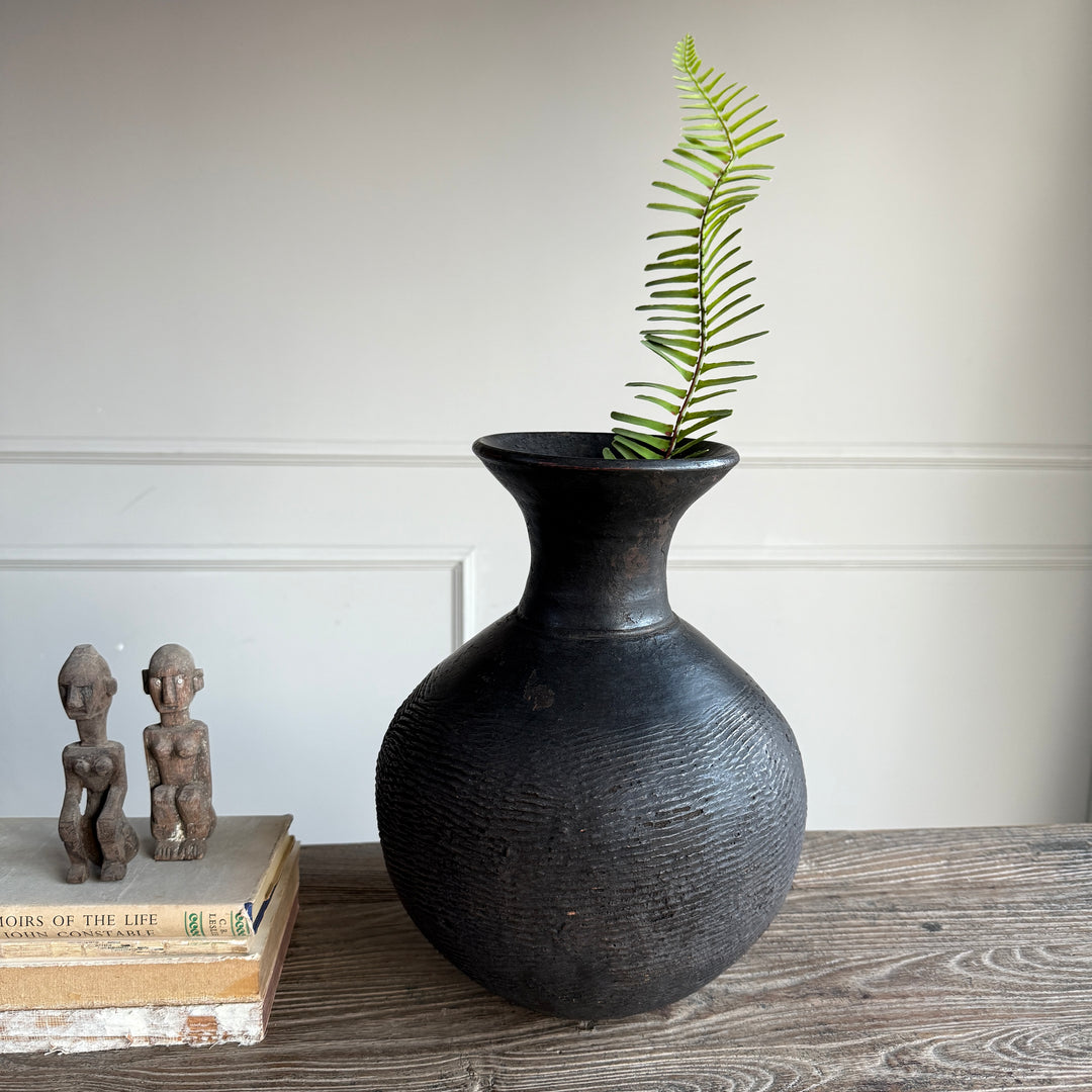 Handcrafted African Pottery Vase | Mossi