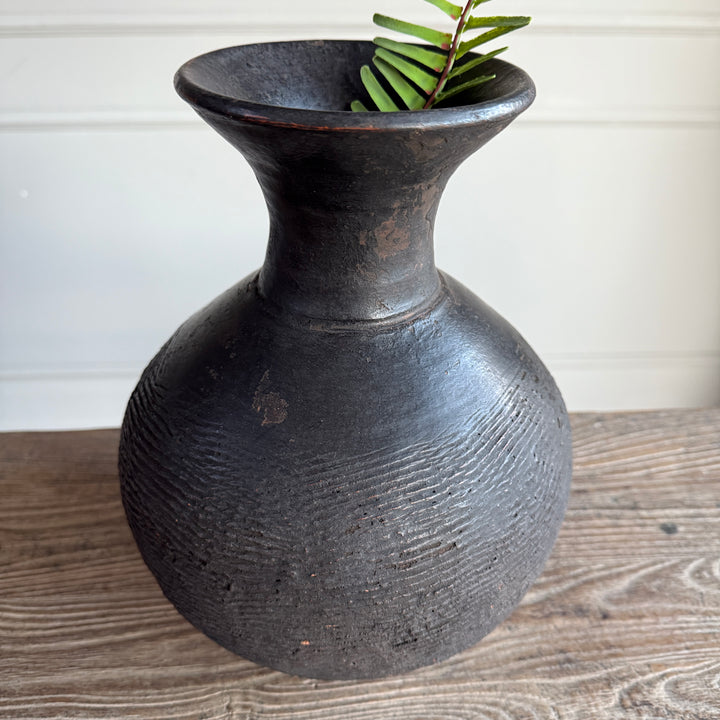 Handcrafted African Pottery Vase | Mossi