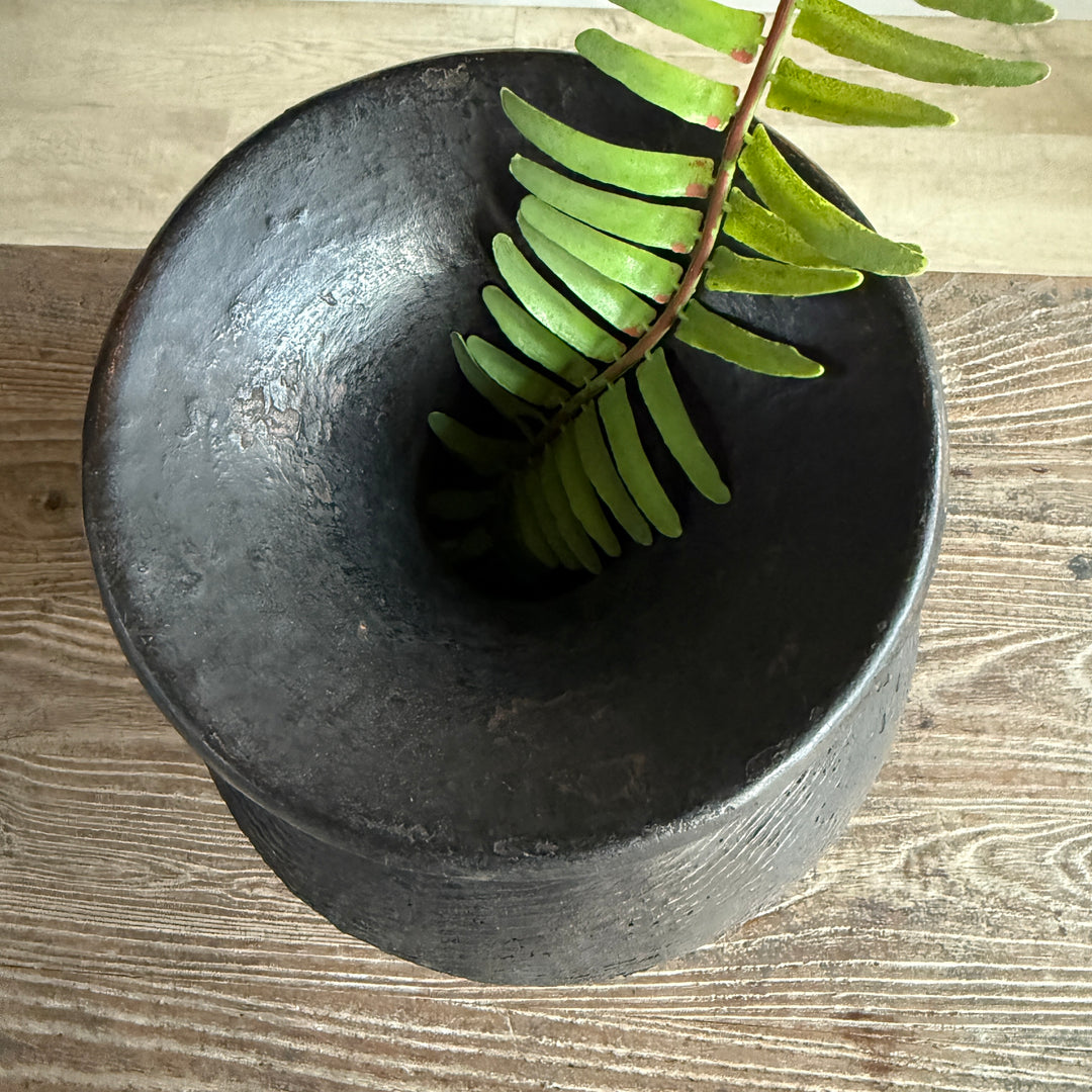 Handcrafted African Pottery Vase | Mossi