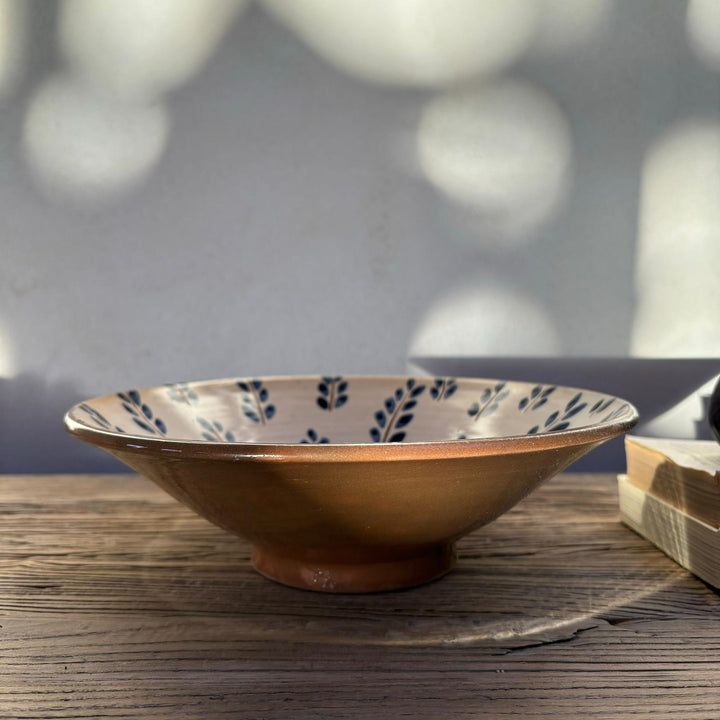 Handmade Stoneware Zahra Salad Bowl