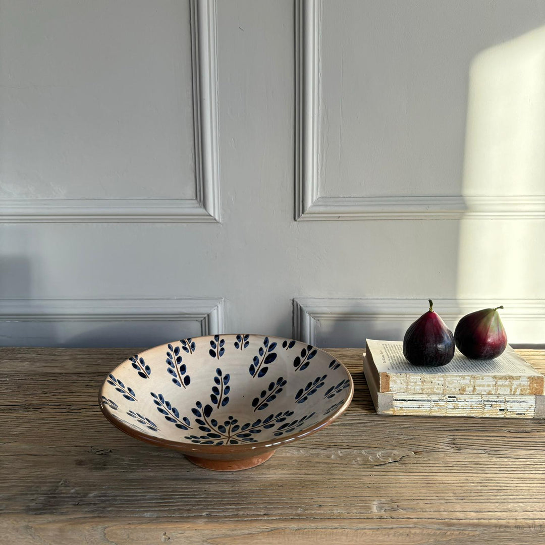 Handmade Stoneware Zahra Salad Bowl