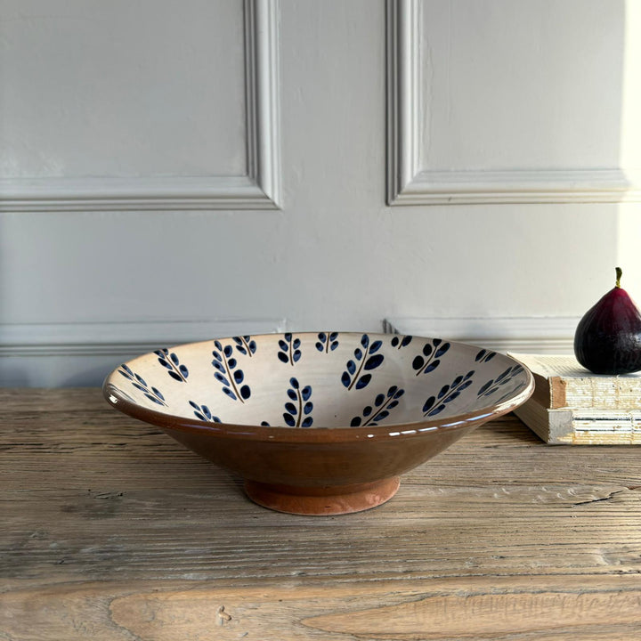 Handmade Stoneware Zahra Salad Bowl