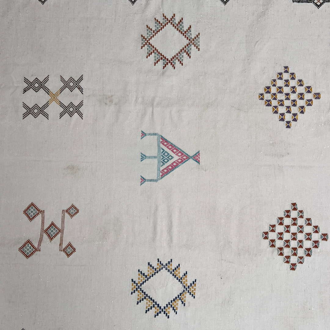 Handwoven Moroccan Cactus Rug Hatiora