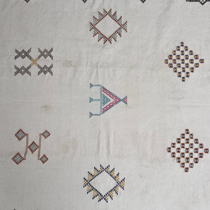 Handwoven Moroccan Cactus Rug Hatiora