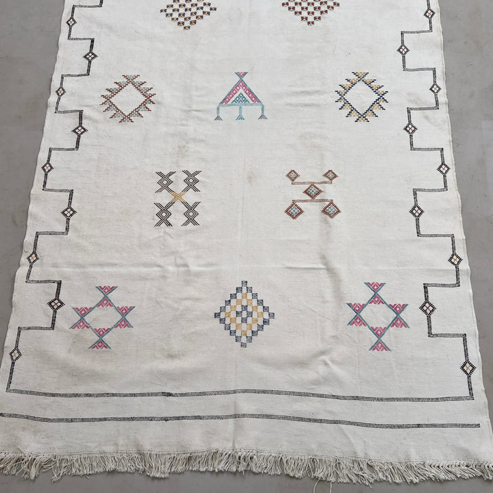 Handwoven Moroccan Cactus Rug Hatiora