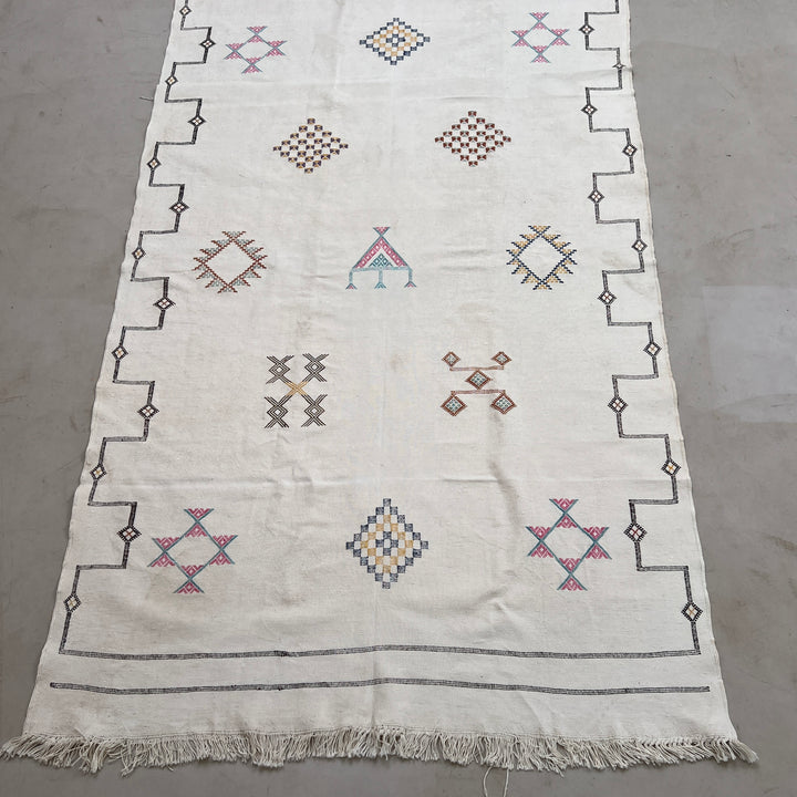 Handwoven Moroccan Cactus Rug Hatiora