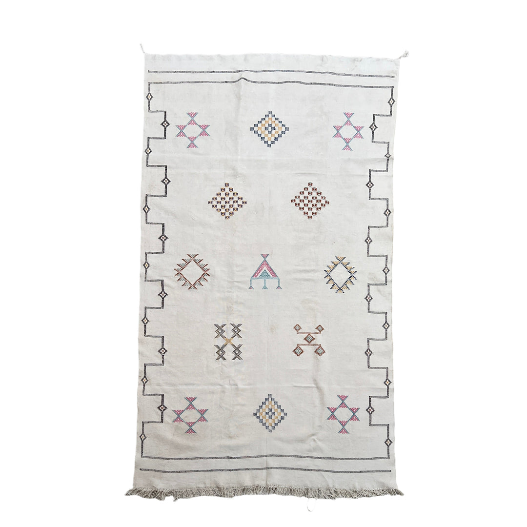Handwoven Moroccan Cactus Rug Hatiora