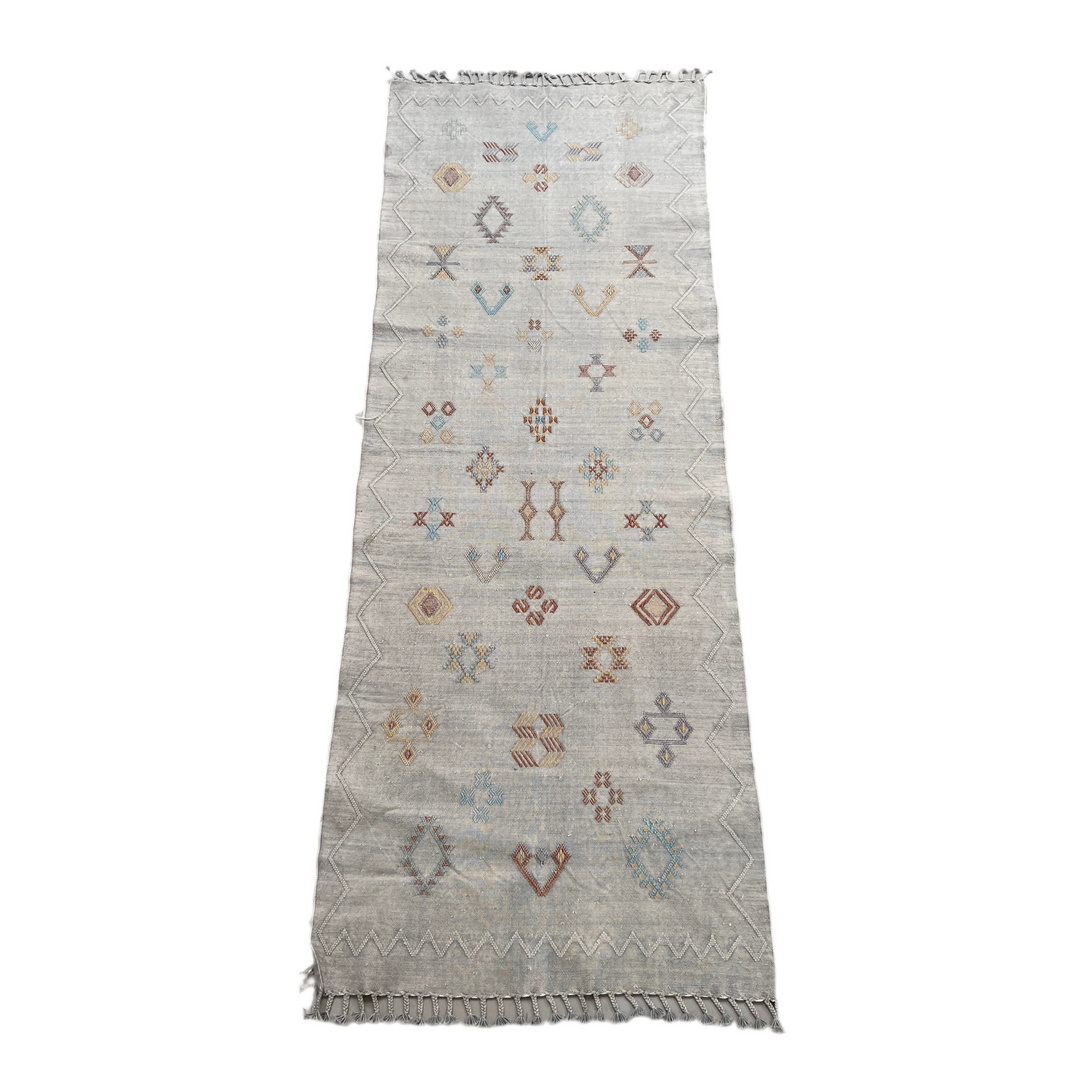 Handwoven Moroccan Cactus Runner Carnegiea