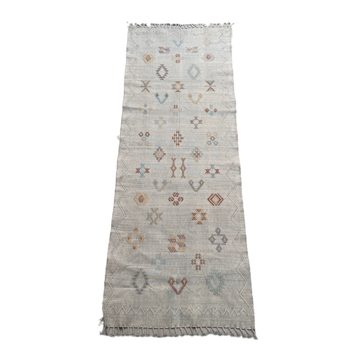 Handwoven Moroccan Cactus Runner Carnegiea