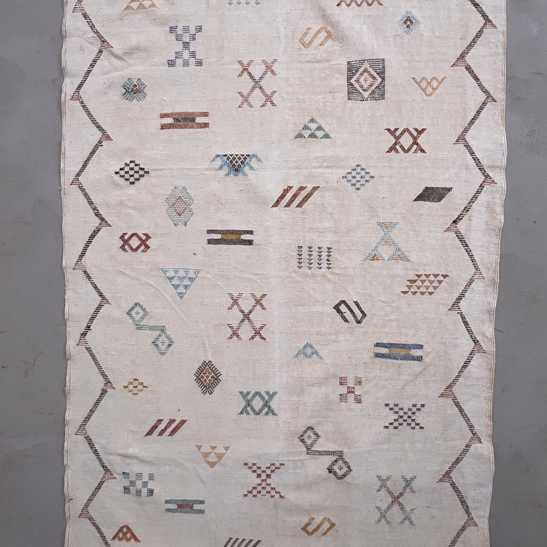 Handwoven Moroccan Cactus Runner Opuntia