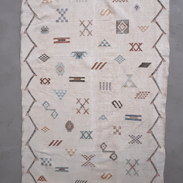 Handwoven Moroccan Cactus Runner Opuntia