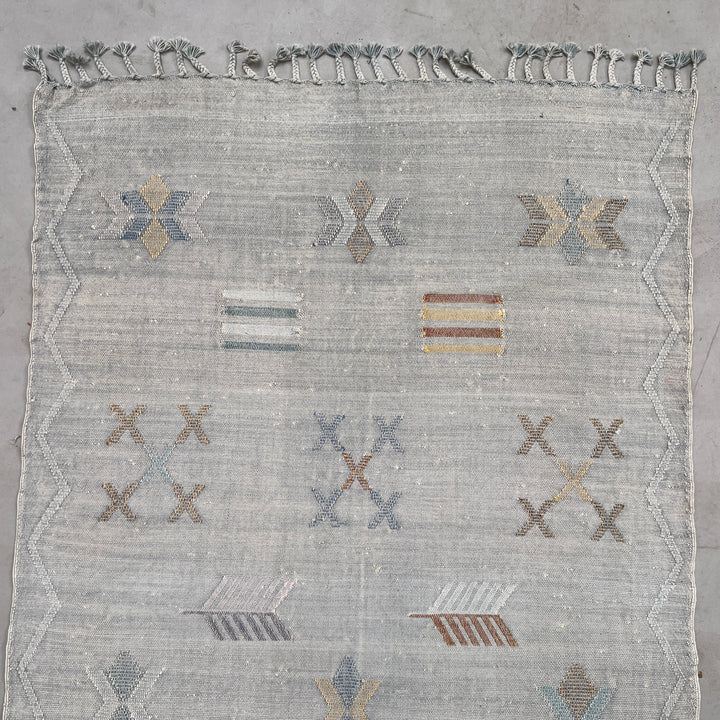 Handwoven Moroccan Cactus Runner Saguaro